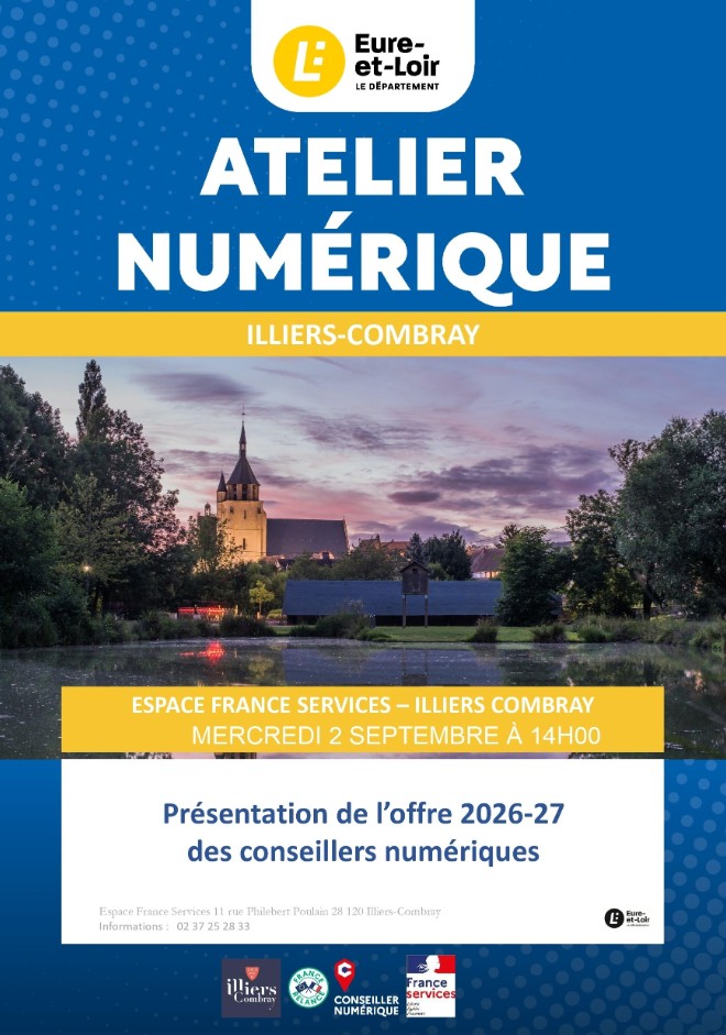 Atelier numérique Illiers-Combray
