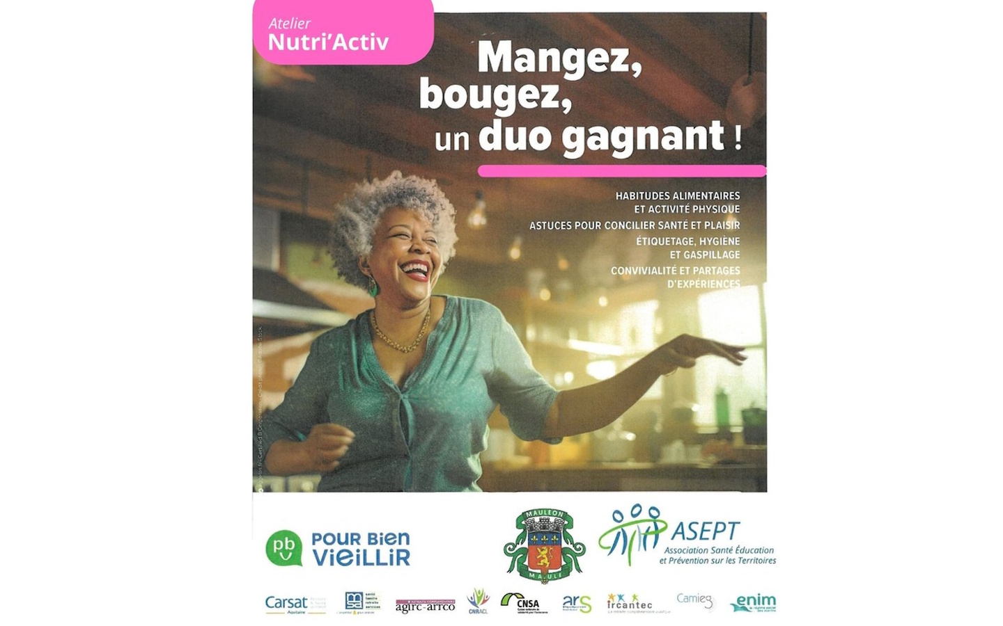 Atelier nutri’activ Mairie Mauléon-Licharre