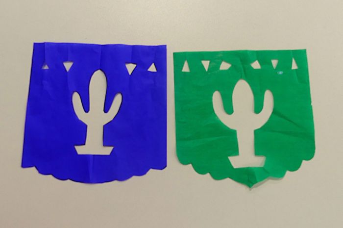 Atelier « papel picado » : création de guirlandes, Médiathèque Condorcet, Bouguenais
