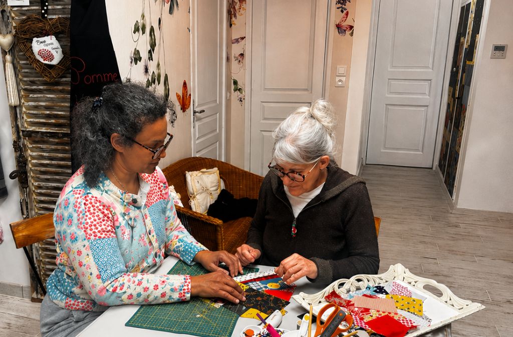 Atelier Patchwork Dordogne M. Papillonne Beaumontois en Périgord