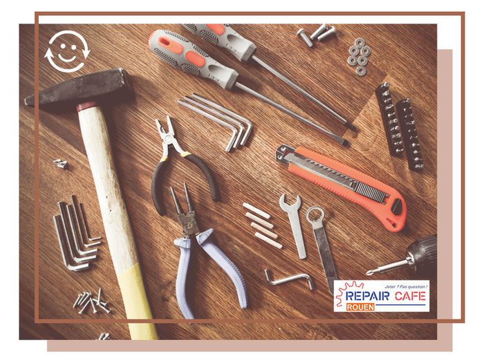 Atelier Repair Café, Pavillon des Transitions, Rouen
