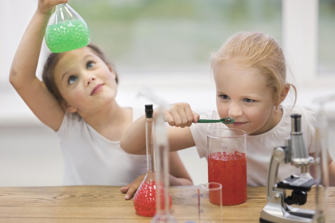 Atelier scientifique Médiathèque La Ronde des mots  La Crèche