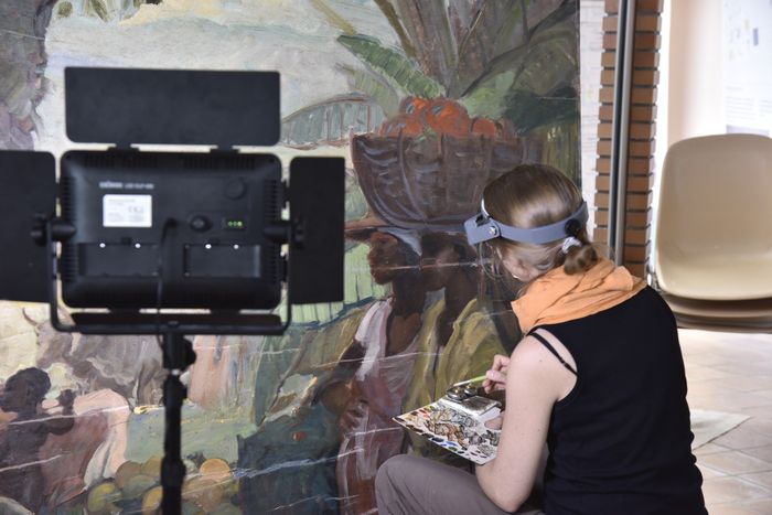 Atelier scolaire au Musarth, MUSARTH – Musée départemental d&rsquo;art et d&rsquo;histoire, Pointe-à-Pitre