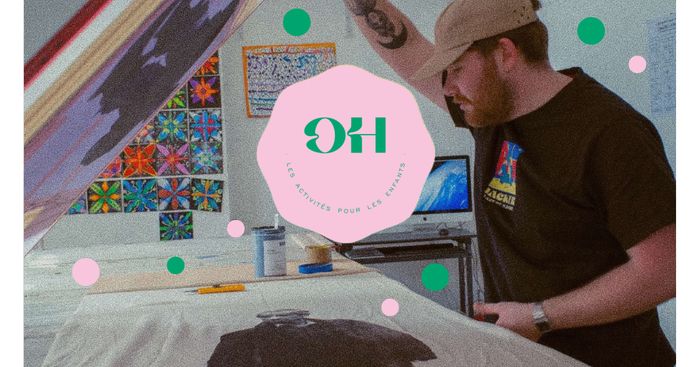 Atelier sérigraphie textile • Lucas Lemer Gare Saint Sauveur Lille
