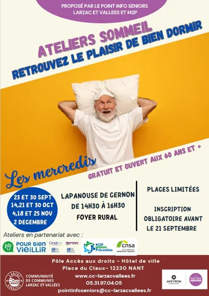 Atelier sommeil Lapanouse-de-Cernon