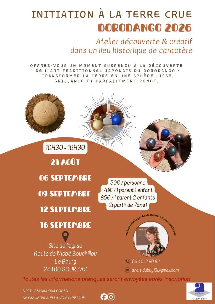 Atelier terre crue  Sourzac