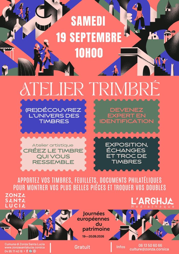 Atelier timbré, L’Arghja, Sainte-Lucie de Porto-Vecchio