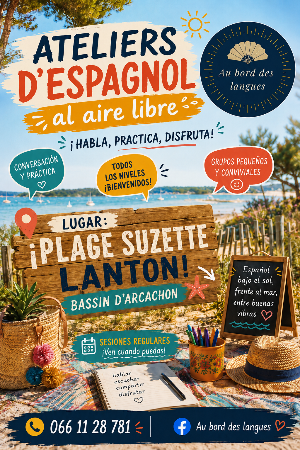 Ateliers d' Espagnol Lanton 2026-08-12