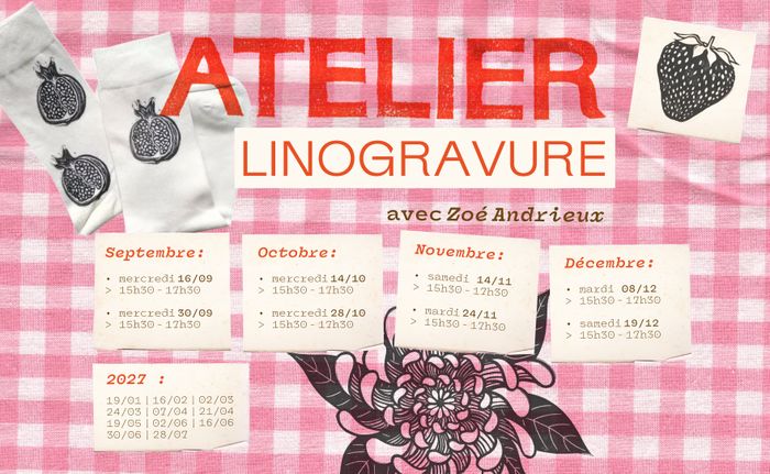 Ateliers Linogravure / 2026-2027 Les Yvette 280 cours de la somme 33800 Bordeaux Bordeaux