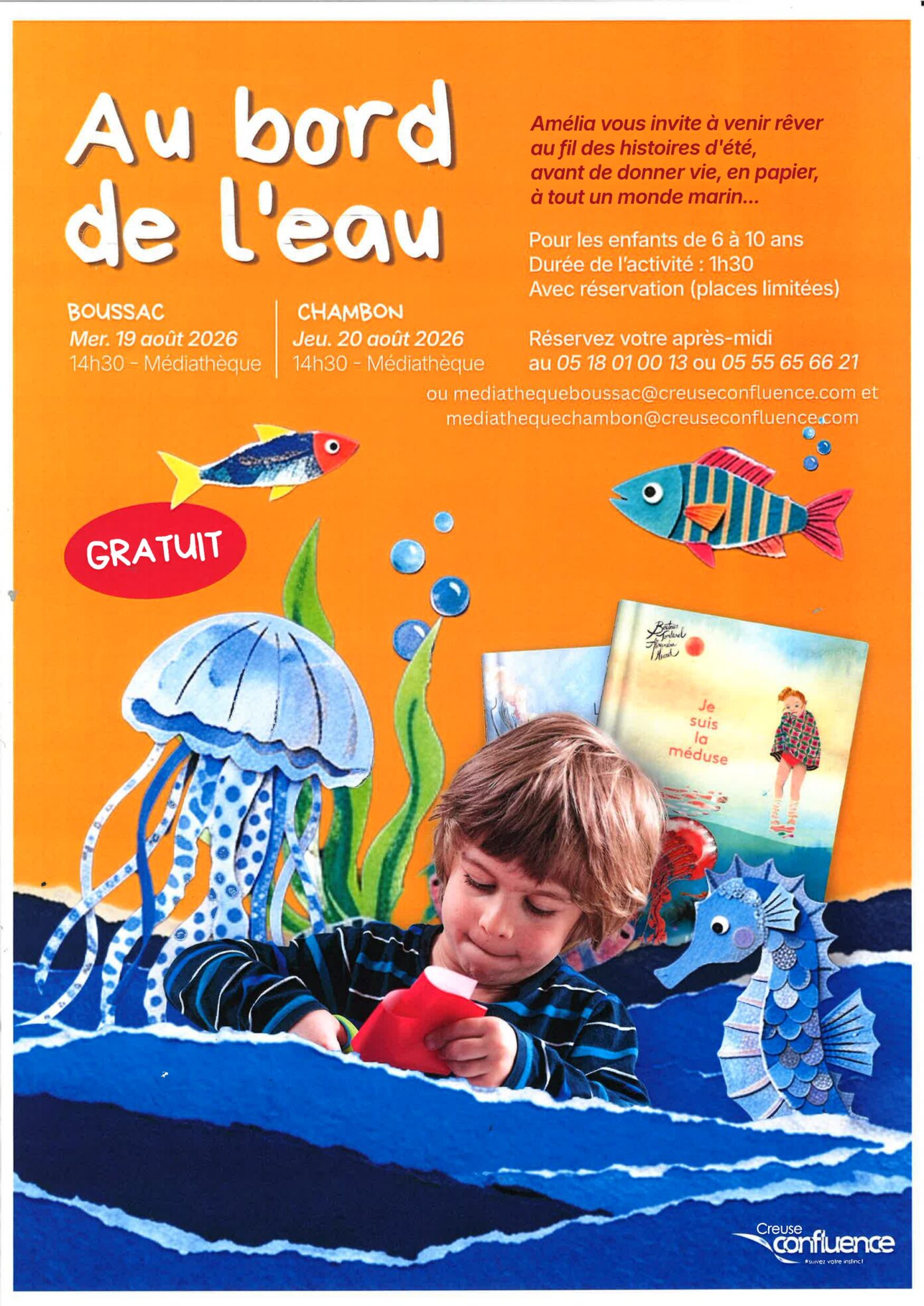 Au bord de l&rsquo;eau  Chambon-sur-Voueize