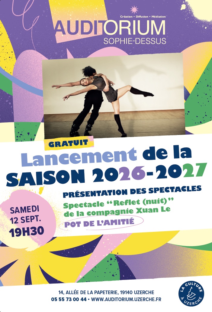 Auditorium Sophie Dessus Présentation de Saison Uzerche