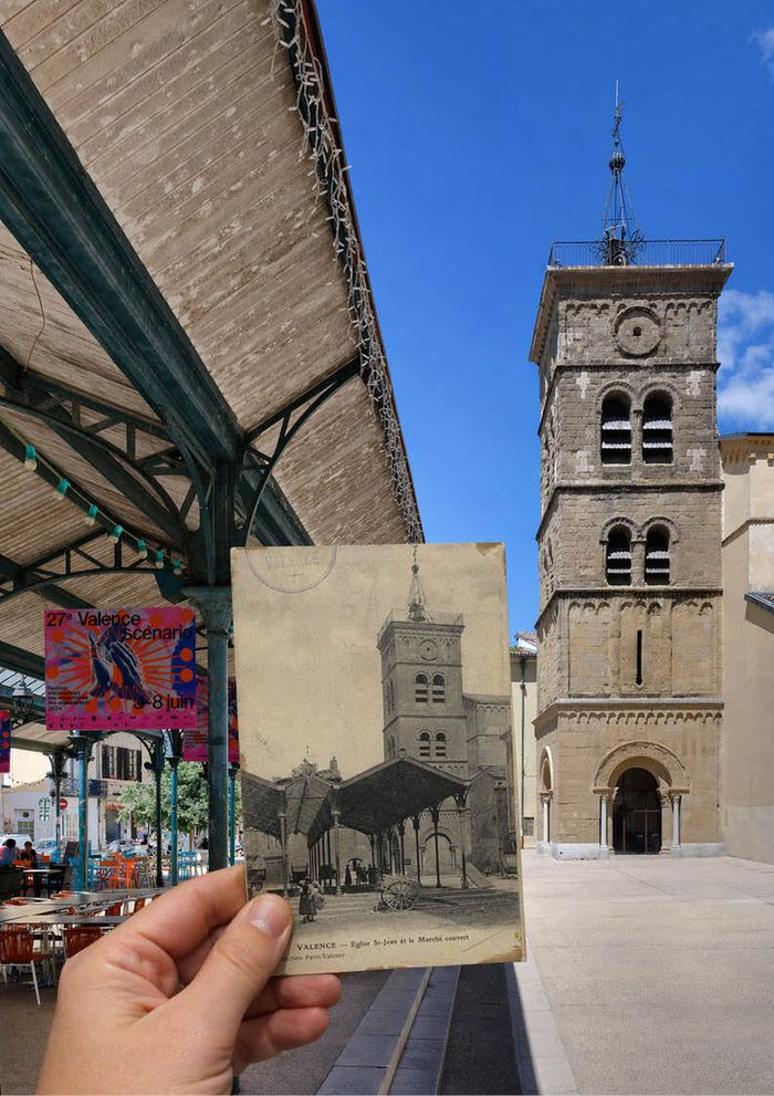 Avant/après, Valence en images, Église Saint-Jean, Valence