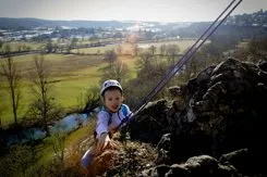 Avenga Escalade en falaise Saint Geniez d’Olt et d’Aubrac