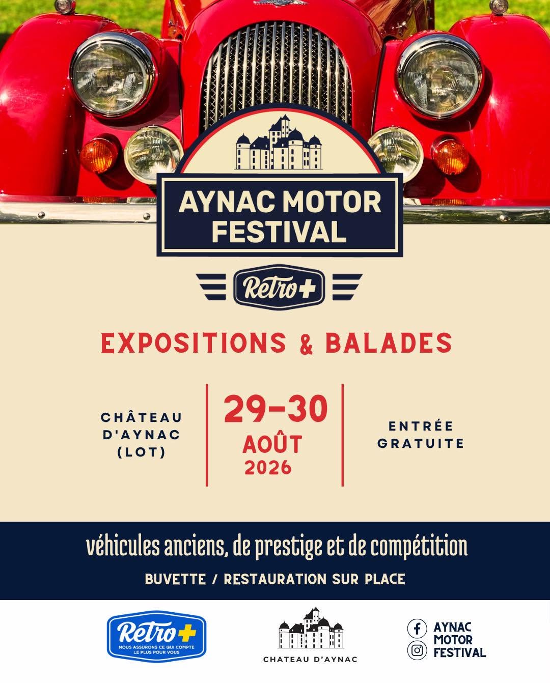 Aynac Motor Festival Parc du château d'Aynac Aynac 2026-08-29