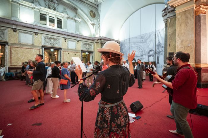 Bal dans la salle des fêtes du palais impérial ! sur réservation, Palais du Rhin – siège de la DRAC Grand Est, Strasbourg