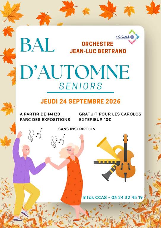 Bal d’automne des seniors Charleville-Mézières
