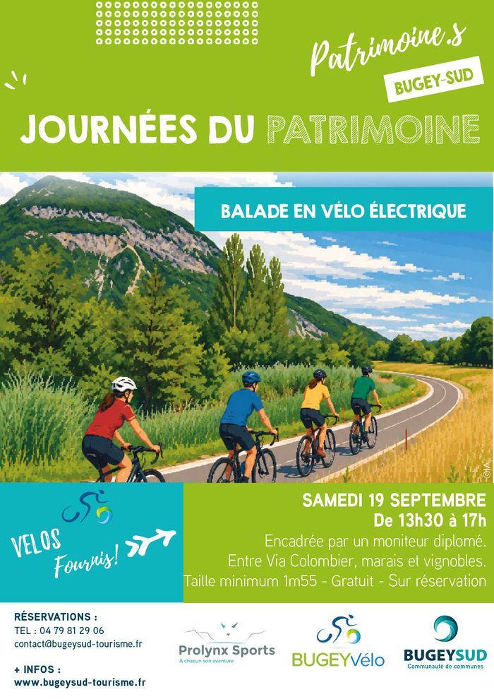 Balade à vélo électrique Port de Massignieu-de-Rives Massignieu-de-Rives