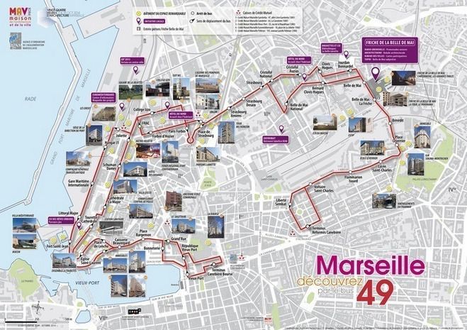 Balade architecturale en autonomie à Marseille (plan-guide) Hotel de ville de Marseille Marseille