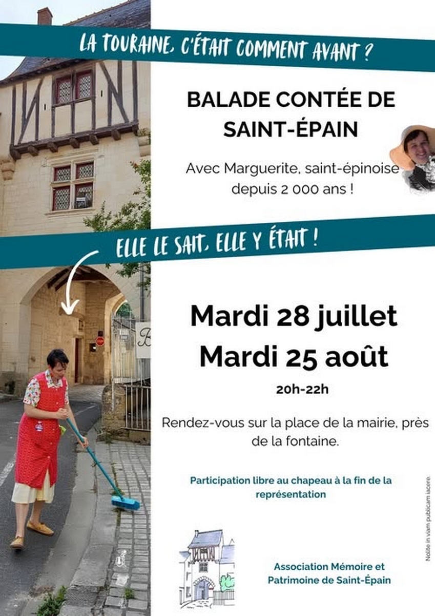 Balade contée de Saint-Epain  Saint-Épain