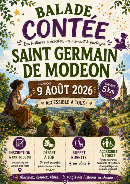 Balade contée Saint-Germain-de-Modéon