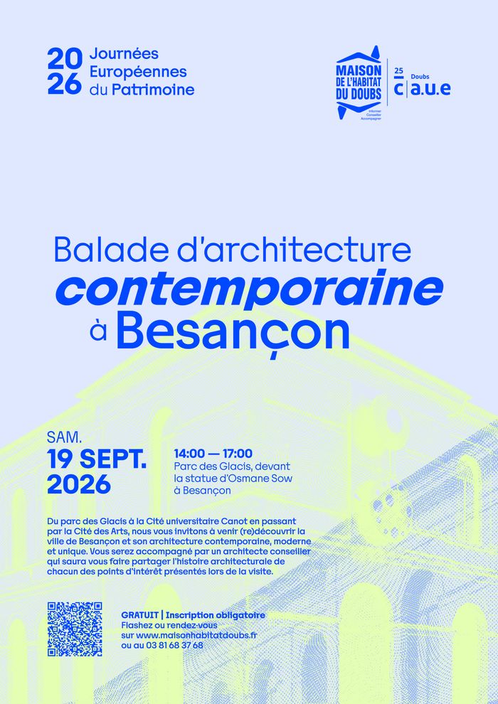 Balade d&rsquo;architecture contemporaine au centre-ville de Besançon, Besançon, centre-ville, Besançon