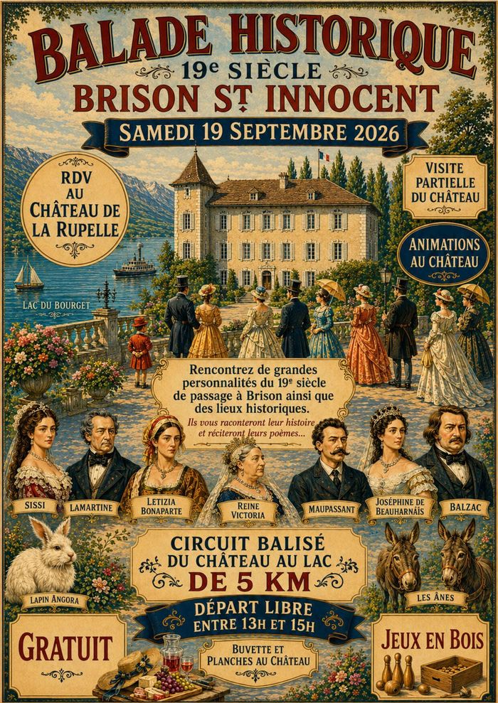 Balade historique, Le chateau dit maison forte de la Rupelle, Brison-Saint-Innocent