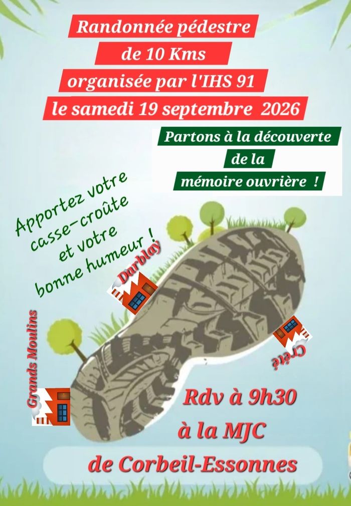 Balade patrimoniale sur les traces de la mémoire ouvrière, MJC Fernand Léger, Corbeil-Essonnes
