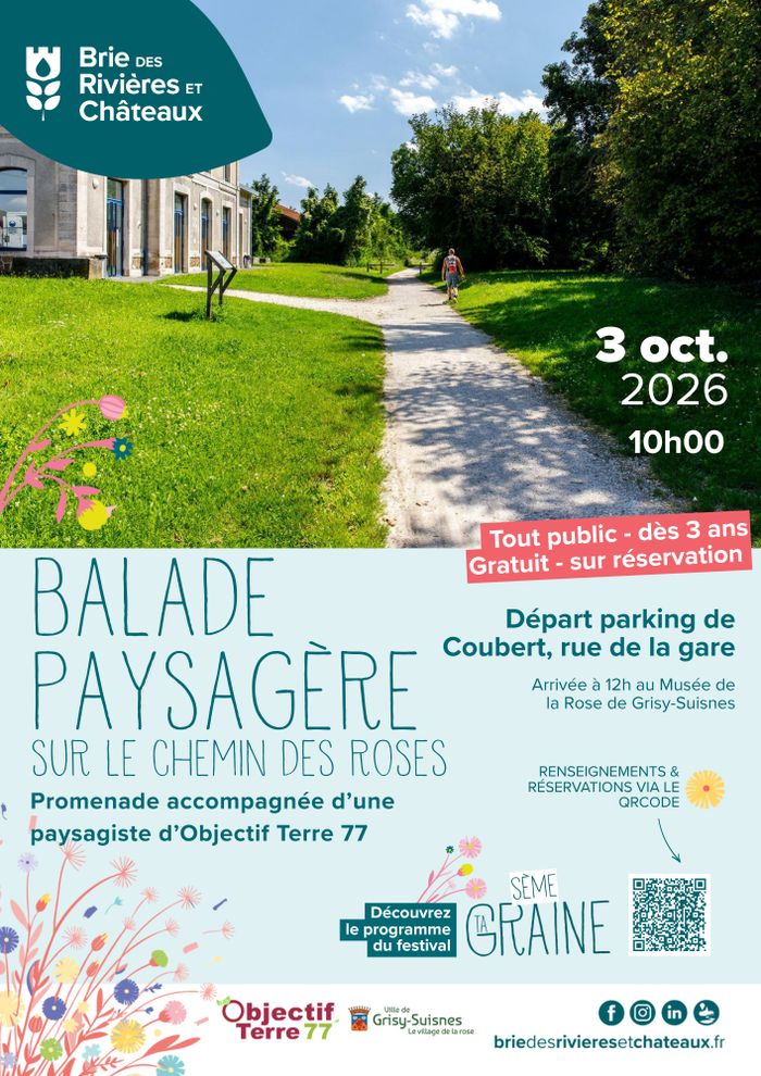 Balade Paysagère, Bibliothèque Mille Pages, Grisy-Suisnes
