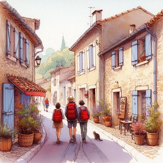BALADE PETIT BALUCHON MONTADY Montady