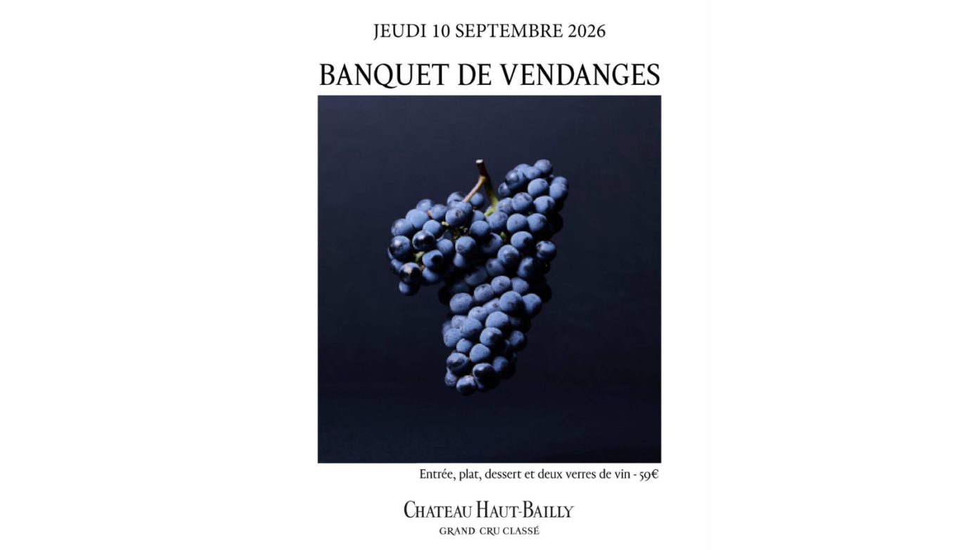 Banquet de vendanges au Château Haut-Bailly Château Haut-Bailly Léognan