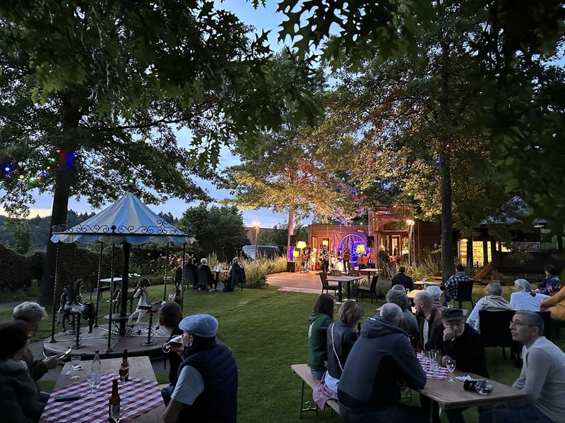 Barbecue-concert au jardin pour la Paix par rue St-Augustin, au pied de la citadelle Bitche