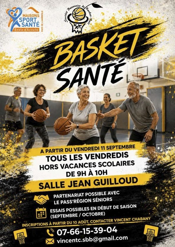 Basket santé Complexe sportive Jean Guilloud Bessenay