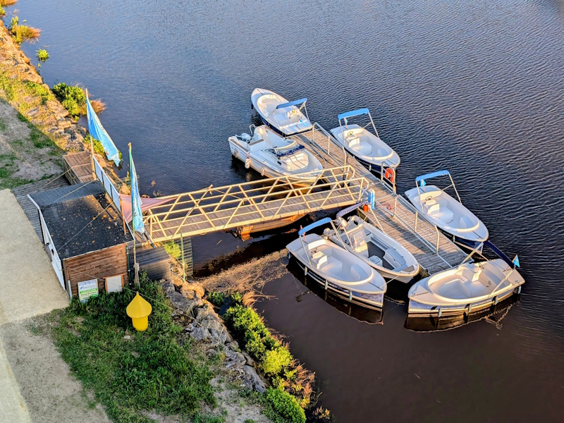 Bateau électrique sans permis Sortie crépusculaire Le Teich