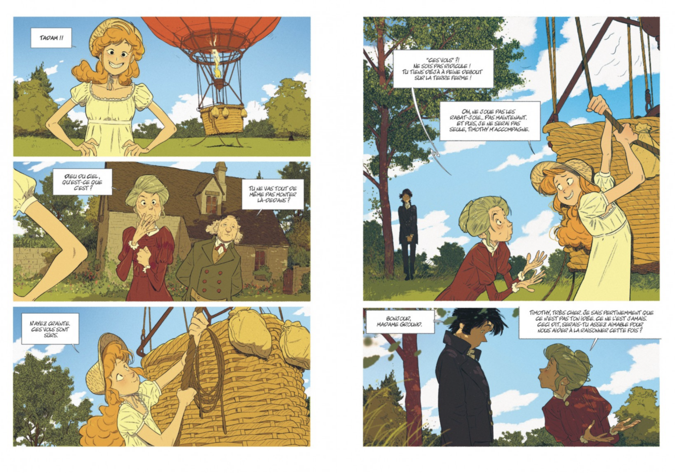 Jane dans les nuages
