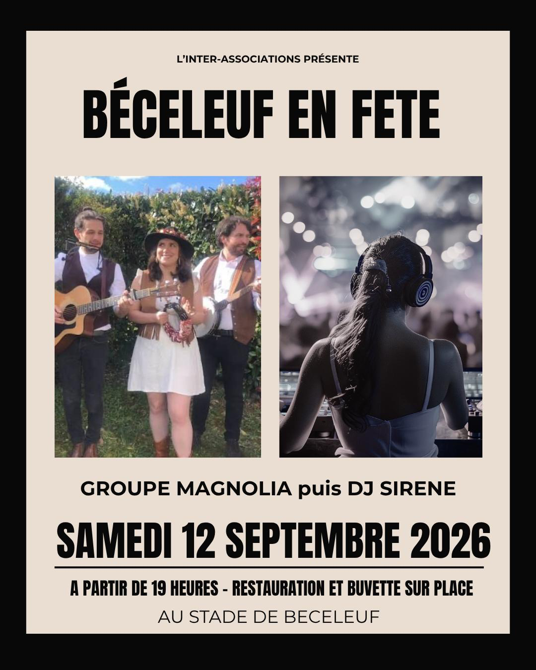 Béceleuf en fête Stade Béceleuf 2026-09-12