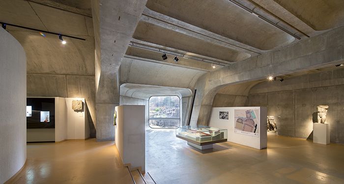 Bernard Zehrfuss : l&rsquo;architecte de l&rsquo;invisible, Lugdunum – musée et théâtres romains, Lyon