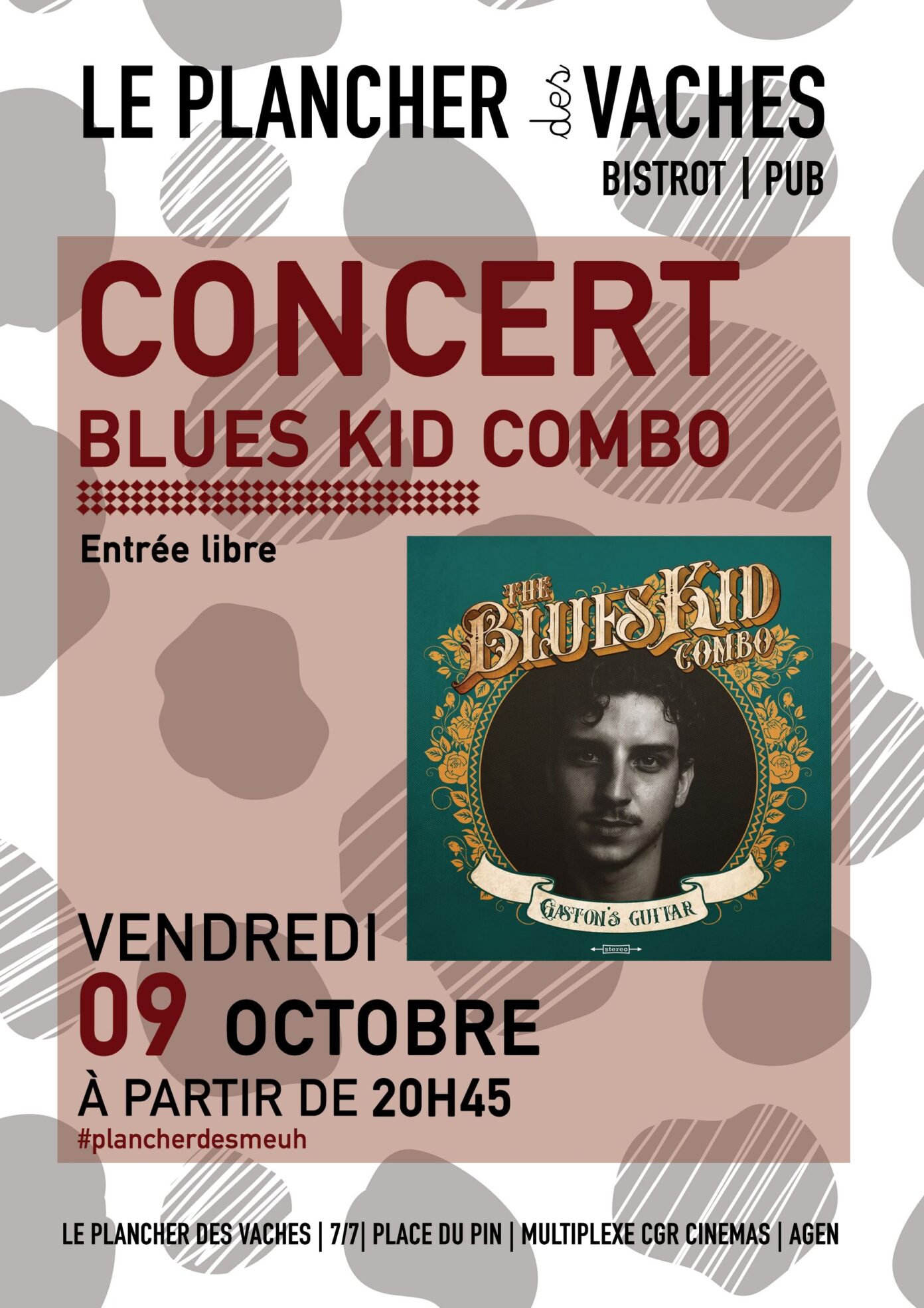 Blues Kid Combo Plancher Des Vaches Agen