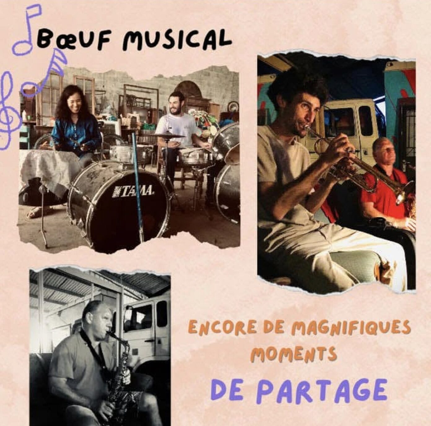 Bœuf musical Chez Camy ! Carresse-Cassaber