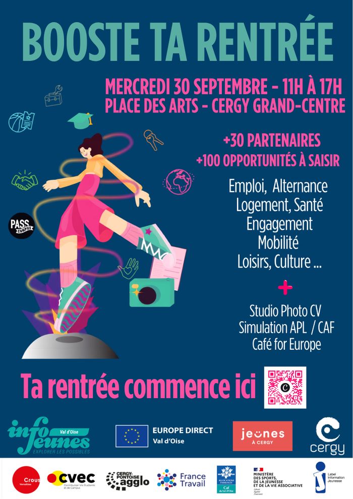 BOOSTE TA RENTRÉE 2026, CIJ, Cergy
