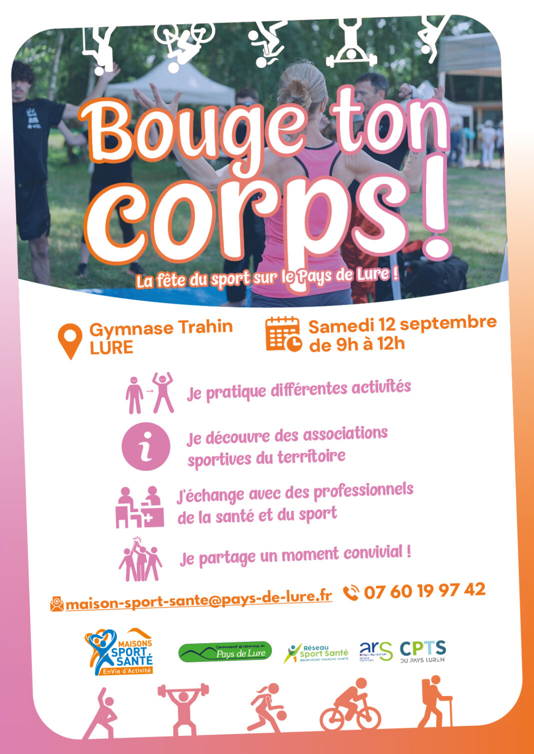 Bouge ton corps ! La fête du Sport sur le Pays de Lure Lure