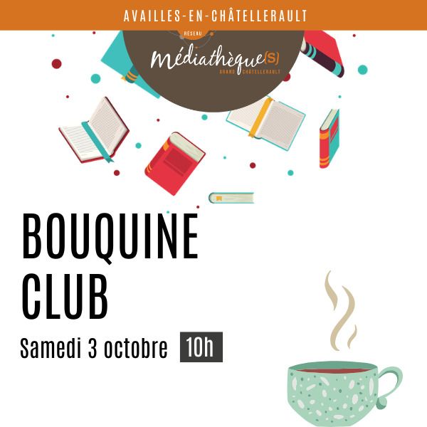 Bouquine club Médiathèque Paul-Émile Victor Availles-en-Châtellerault