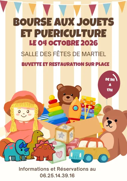 Bourse aux jouets et à la puériculture Martiel