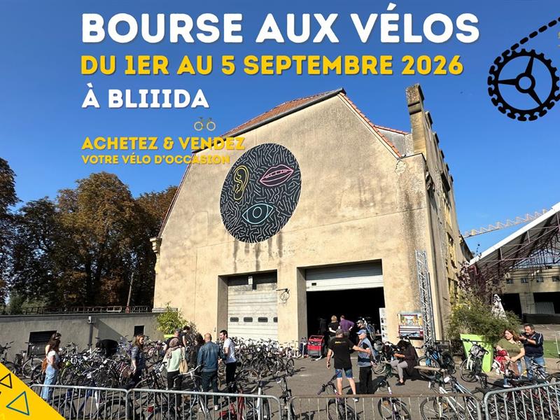 Bourse aux vélos Bliiida Metz