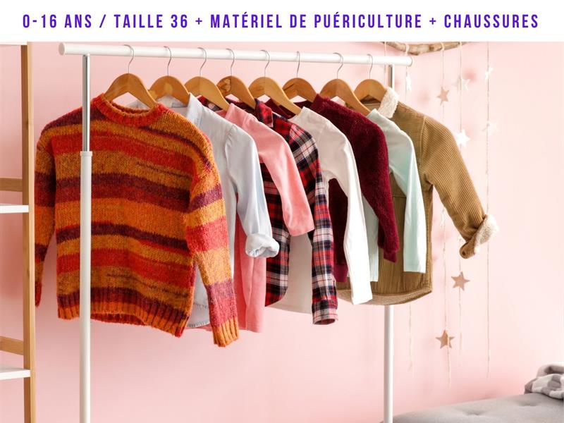 Bourse aux vêtements enfants et matériel de puériculture Centre Socioculturel Libération Bar-le-Duc