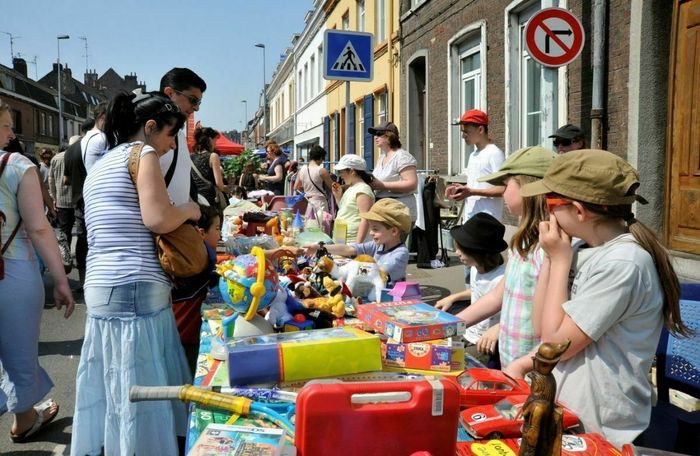 Braderie des enfants, Gare saint Sauveur, Lille