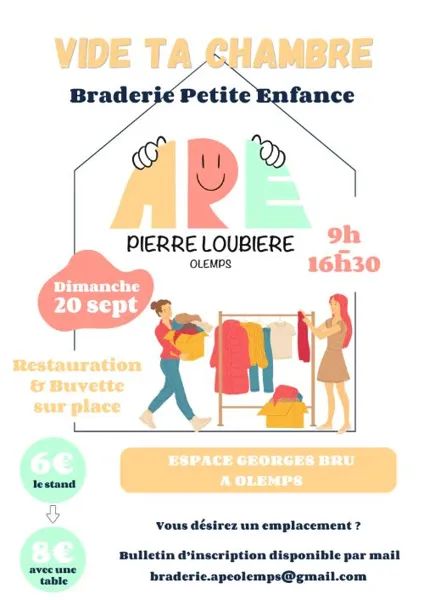 Braderie petite enfance  Olemps