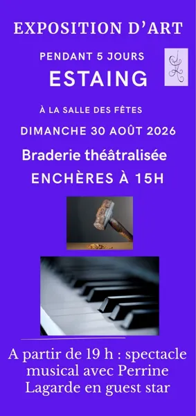 Braderie théâtralisée Estaing