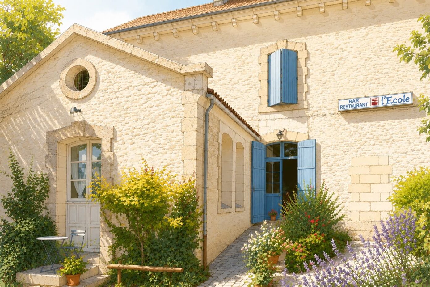 Bric à brac Restaurant l&rsquo;École Vendoire