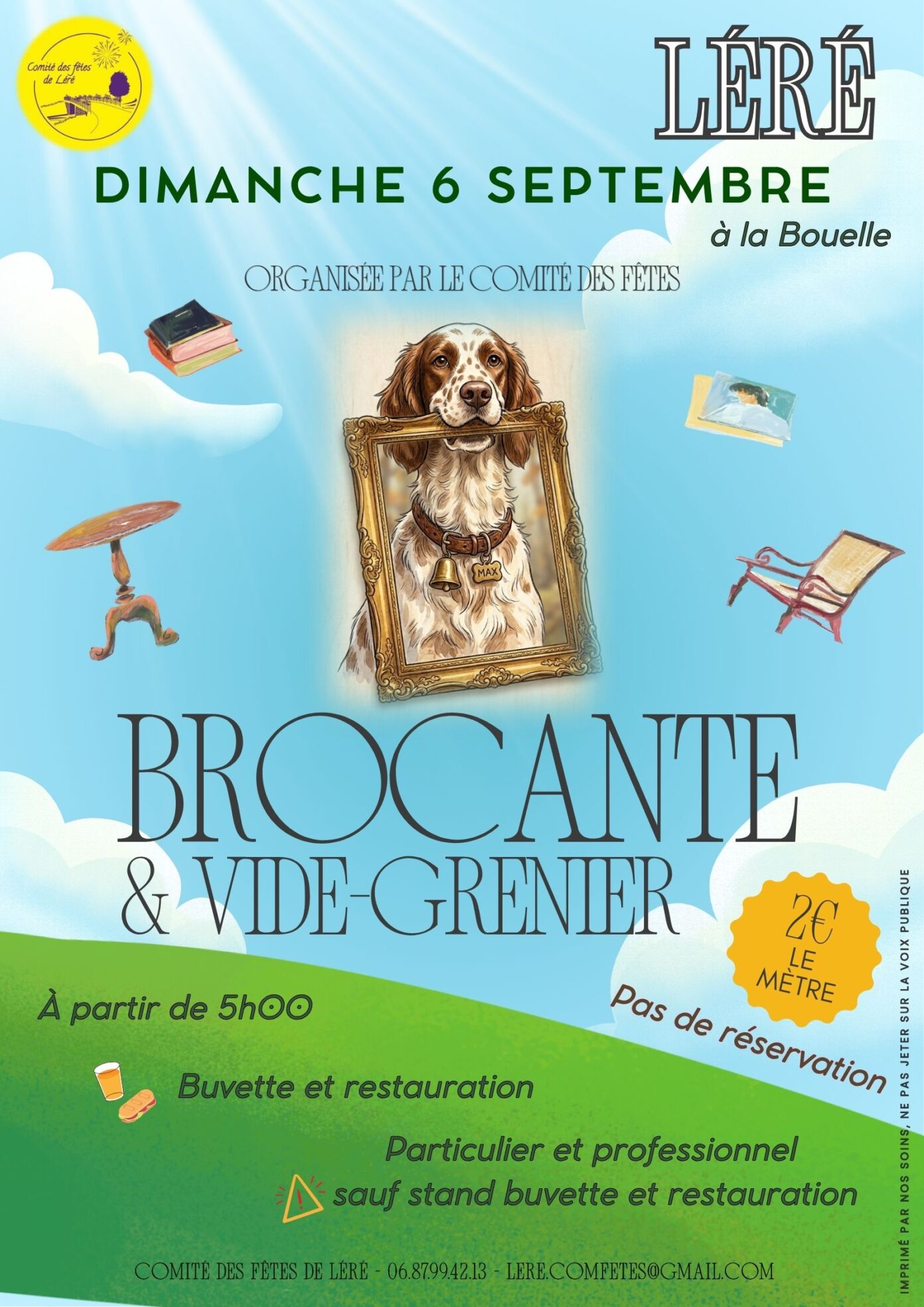 Brocante des bords de Loire  Léré