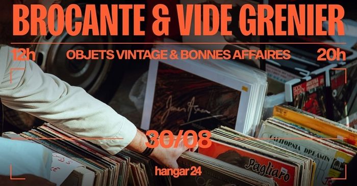 Brocante et vide-grenier au Hangar 24 Hangar 24 Nantes